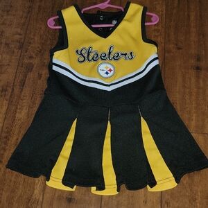 Toddler Steelers Cheerleader Dress 3T